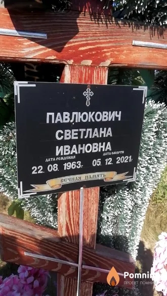 Павлюкович Светлана Ивановна
