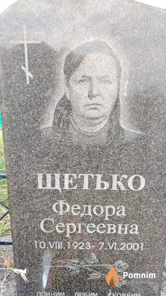 Щетько Федора Сергеевна