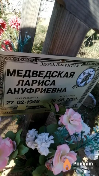 Медведская Лариса Ануфриевна