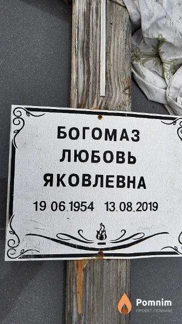 Богомаз Любовь Яковлевна