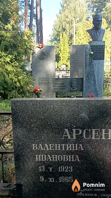 Арсенина Валентина Ивановна