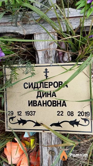 Сидлерова Дина Ивановна