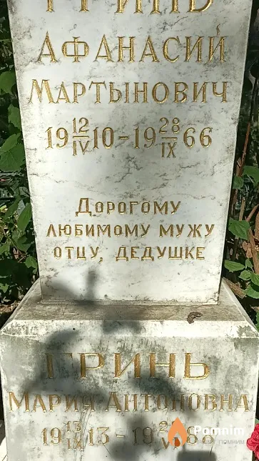 Гринь Мария Антоновна