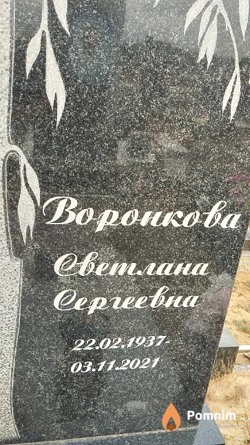 Воронкова Светлана Сергеевна