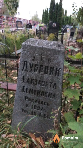 Дубовик Елизавета Семеновна