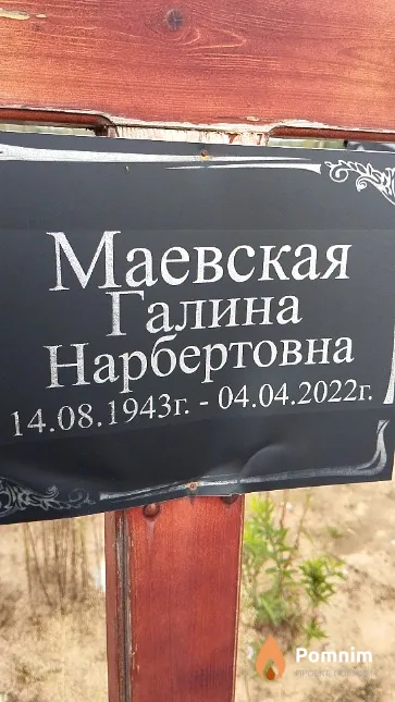 Маевская Галина Нарбертовна