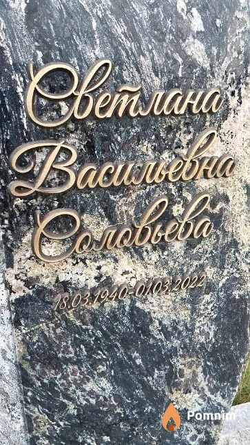 Соловьёва Светлана Васильевна