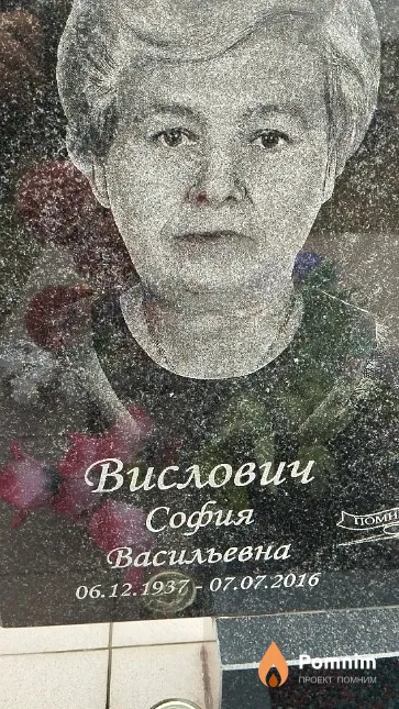 Вислович София Васильевна