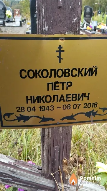 Соколовский Пётр Николаевич
