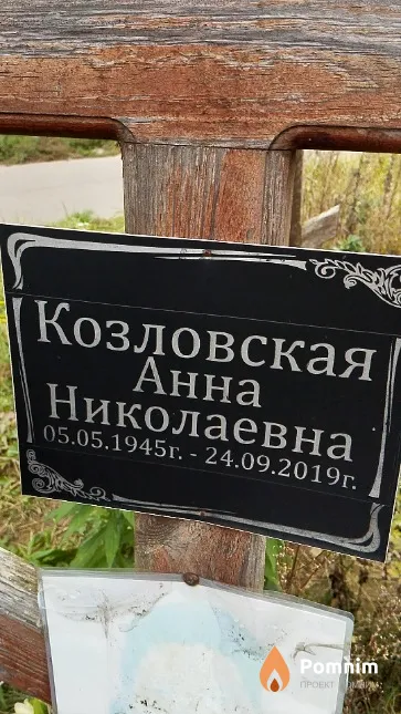 Козловская Анна Николаевна
