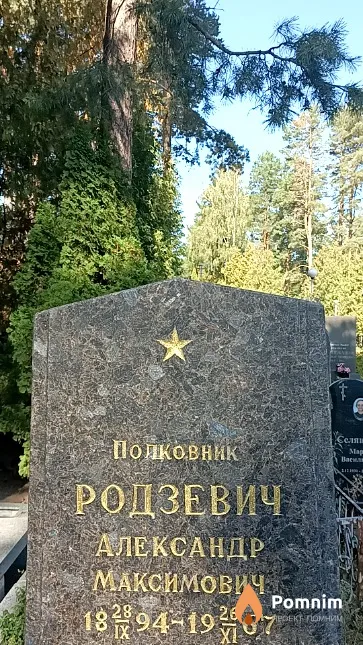 Родзевич Александр Максимович