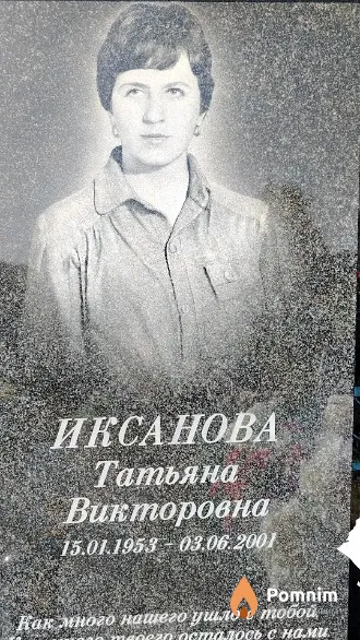 Иксанова Татьяна Викторовна