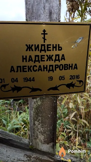 Жидень Надежда Александровна