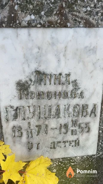 Глушакова Анна Кононова