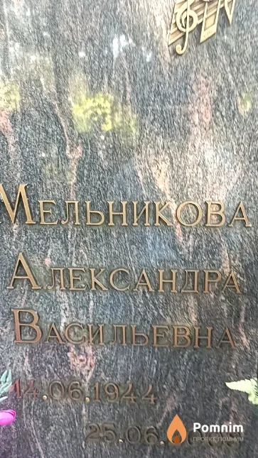 Мельникова Александра Васильевная
