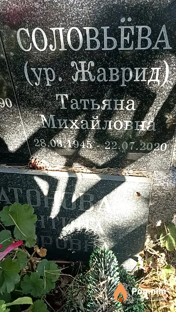 Соловьёва (Жаврид) Татьяна Михайловна