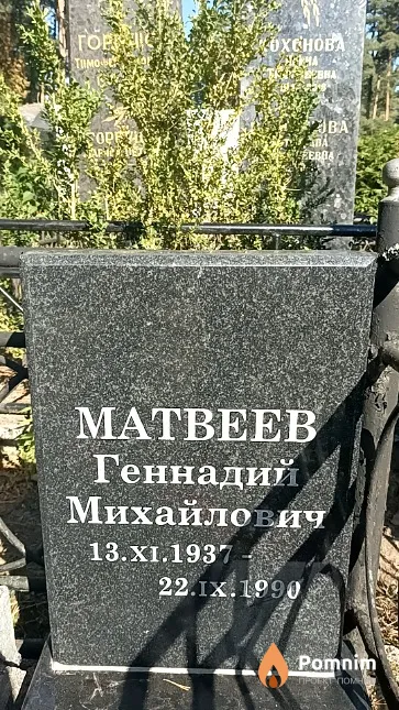 Матвеев Геннадий Михайлович
