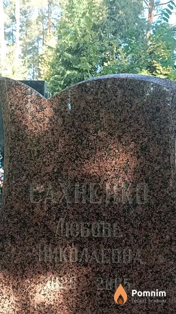 Сахненко Любовь Николаевна