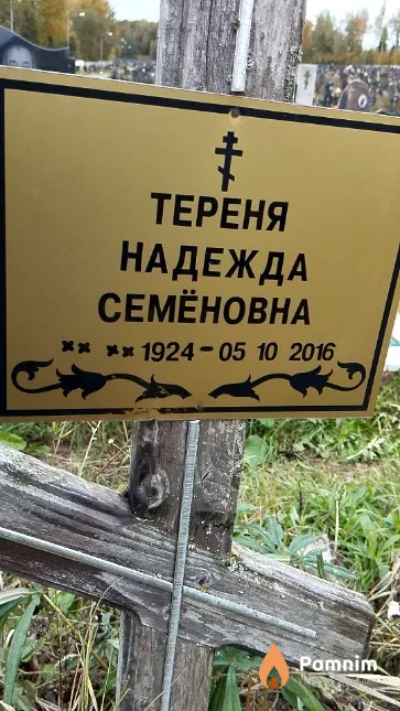 Тереня Надежда Семёновна
