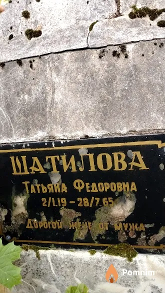 Шатилова Татьяна Федоровна