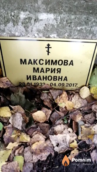 Максимова Мария Ивановна