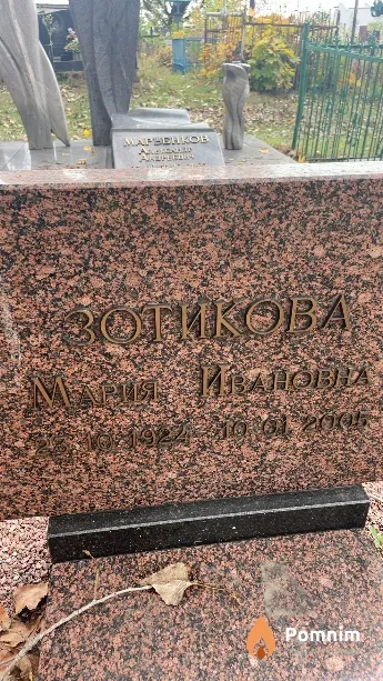Зотикова Мария Ивановна