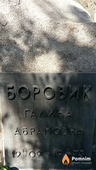 Боровик Галина Абрамовна
