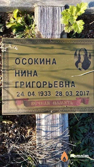 Осокина Нина Григорьевна
