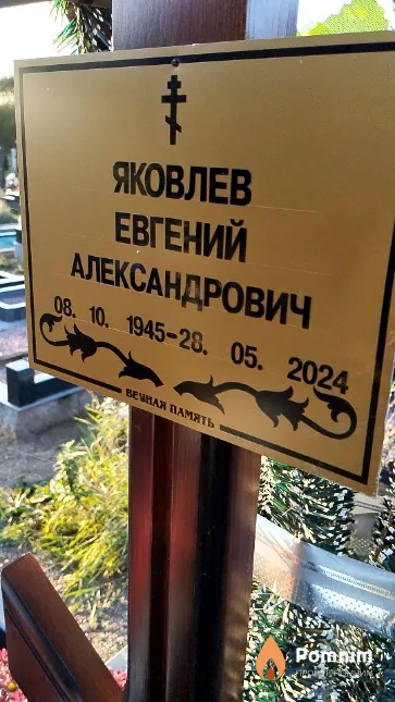 Яковлев Евгений Александрович