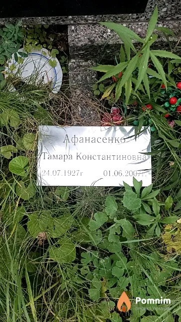 Афанасенко Тамара Константиновна
