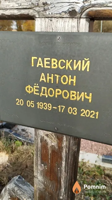 Гаевский Антон Фёдорович