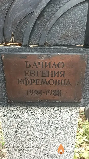 Бачило Евгения Ефремовна