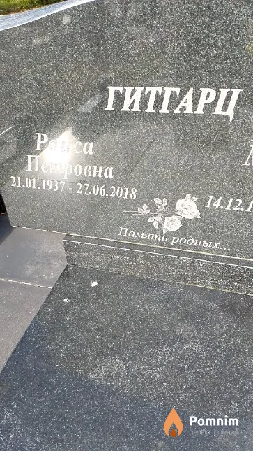 Гитгарц Раиса Петровна