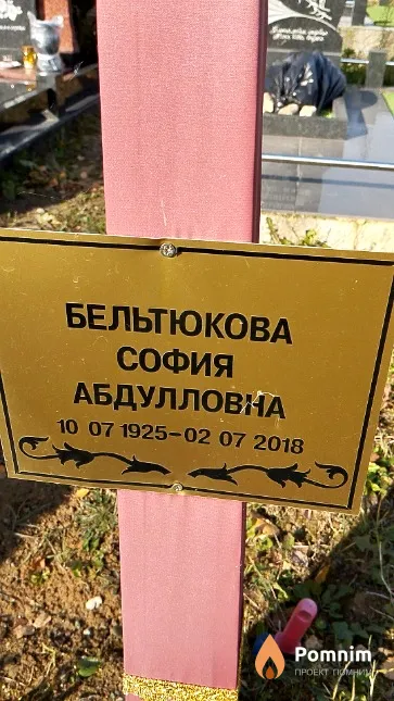 Бельтюкова София Абдулловна