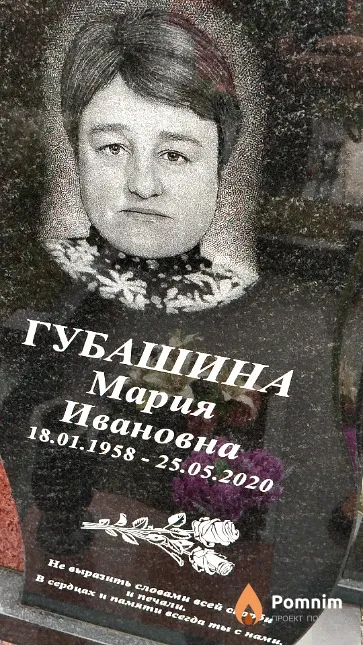 Губашина Мария Ивановна