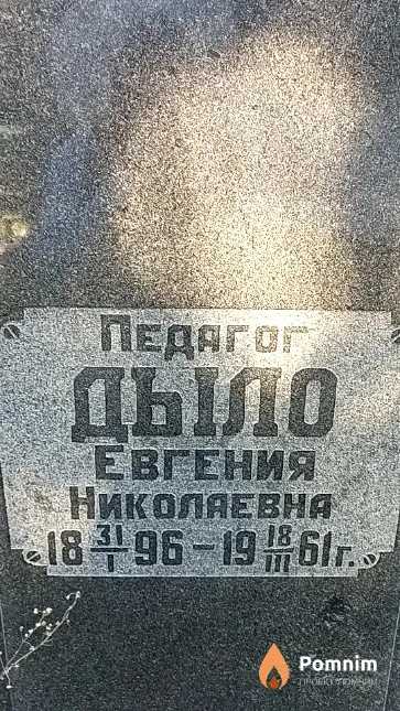 Дыло Евгения Николаевна