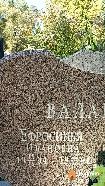 Валамеева Ефросинья Ивановна