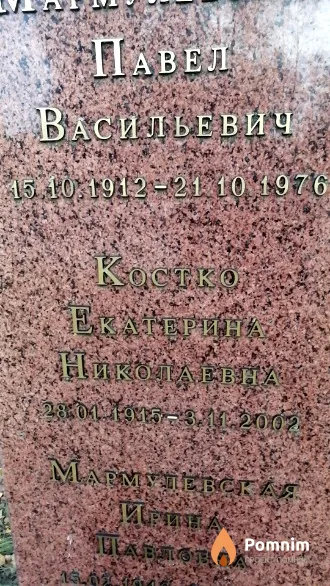 Костко Екатерина Николаевна