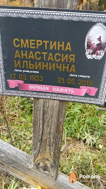 Смертина Анастасия Ильинична