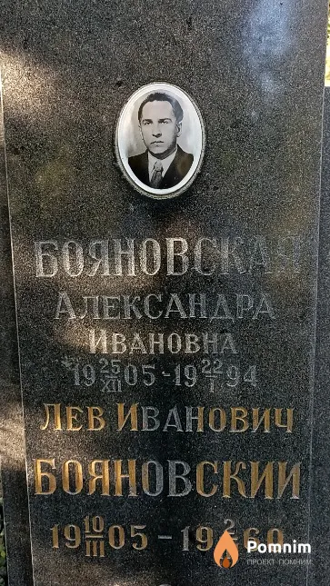 Бояновская Александра Ивановна