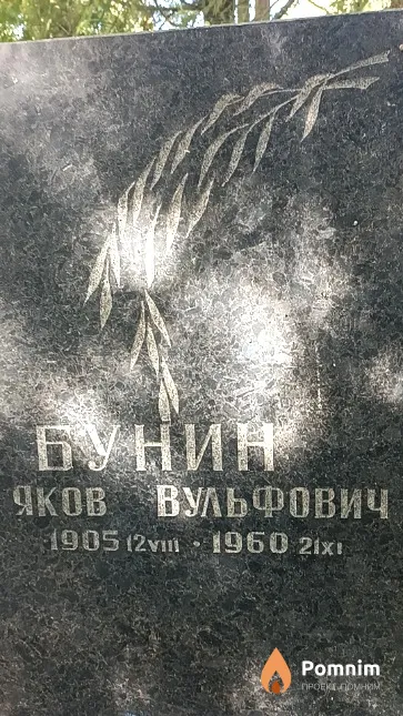 Бунин Яков Вульфович