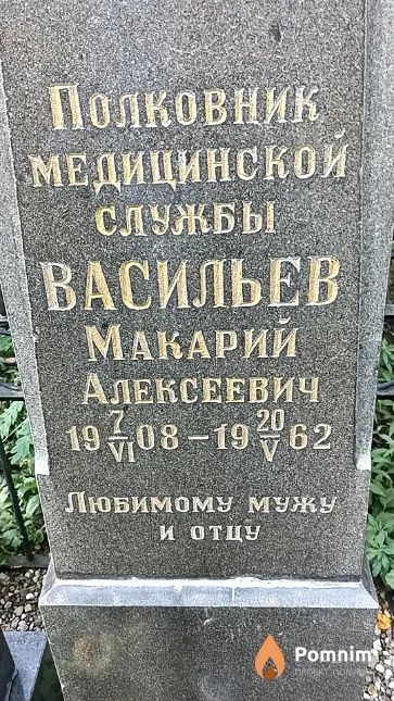 Васильев Макарий Алексеевич