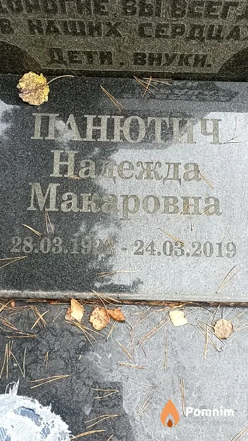 Панютич Надежда Макаровна