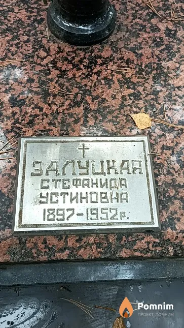 Залуцкая Стефанида Устиновна