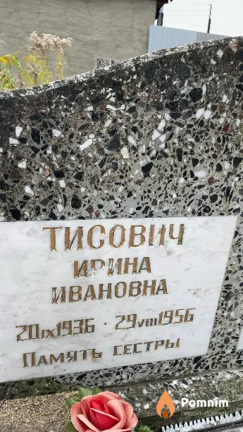 Тисович Ирина Ивановна