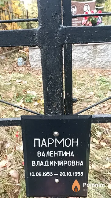 Пармон Валентина Владимировна