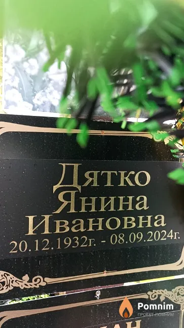 Дятко Янина Ивановна