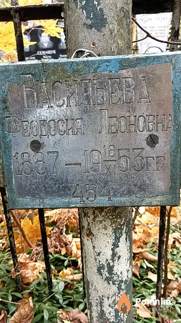 Васильева Феодосия Леоновна