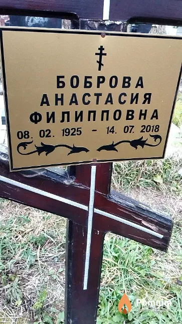 Боброва Анастасия Филипповна