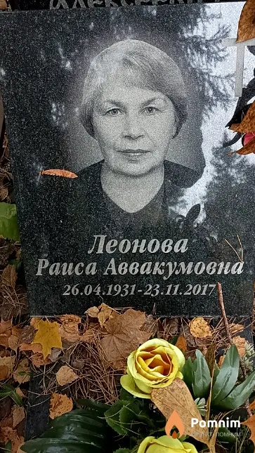 Леонова Раиса Аввакумовна